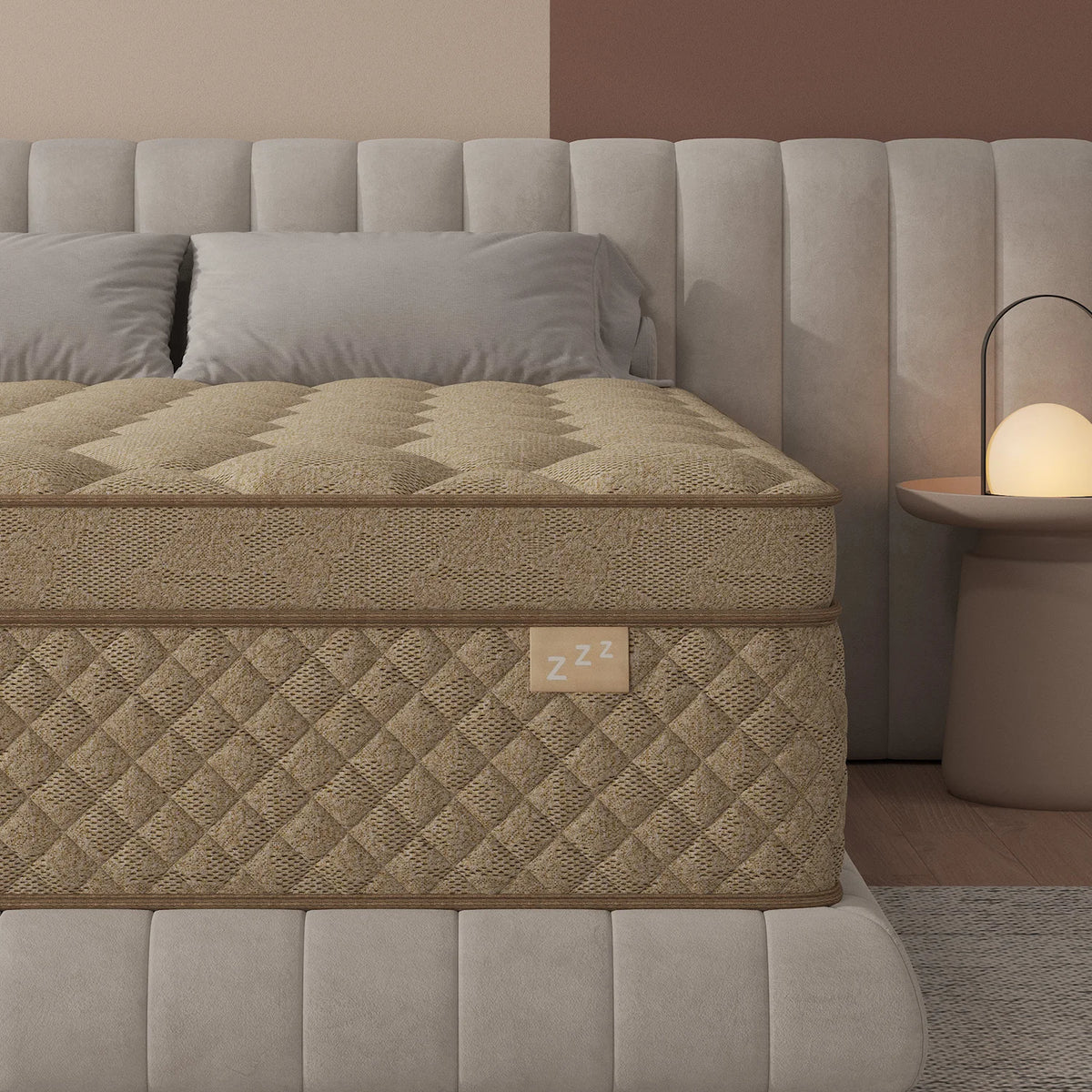 12" 14" Gel Memory Foam Hybrid Pocket Spring Mattress Twin Full Queen King Bed Mattress In A Box, Medium Firm Motion Isolation