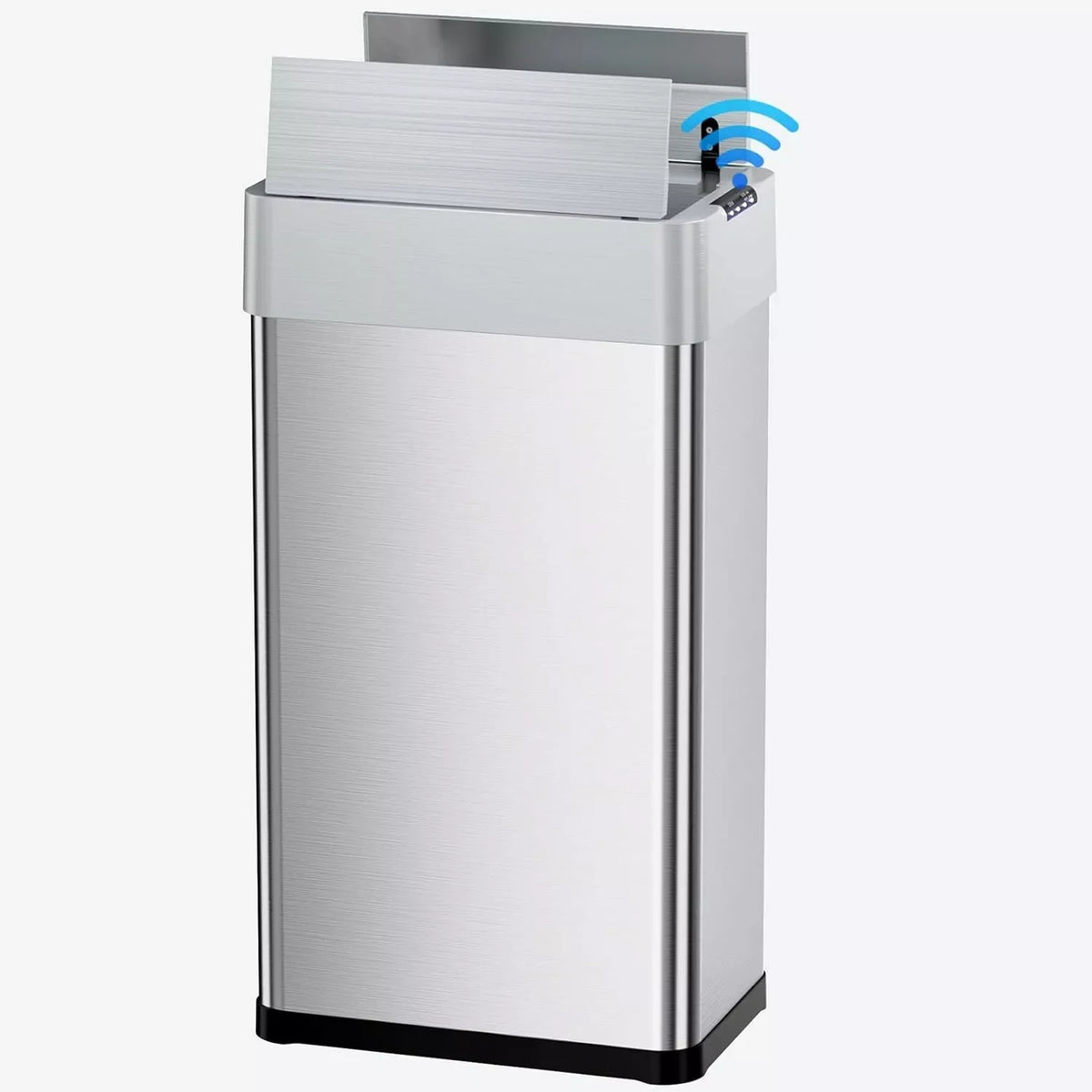 13.2-21.1 Gal (50-80 L) Motion Sensor Trash Can for Kitchen Stainless Steel Garbage Can Gal  Automatic Garbage Smart Bin